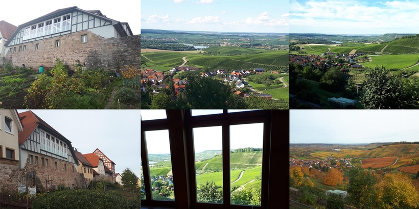 Ab nach draußen: Die Mitglieder des TSV Löwenstein (TTBW) genießen aus dem heimischen Fachwerkhaus eine wunderschöne Aussicht. (©Verein)