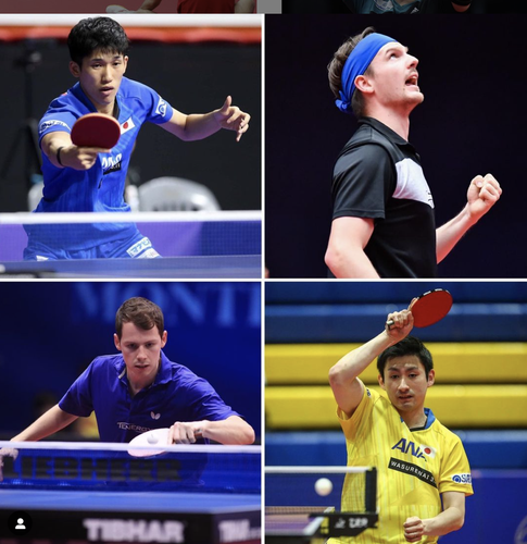 Zu guter Letzt gehts es um den Ex-Klub von Maharu Yoshimura, Ricardo Walther, Jonathan Groth und Jin Ueda. (©ITTF)
