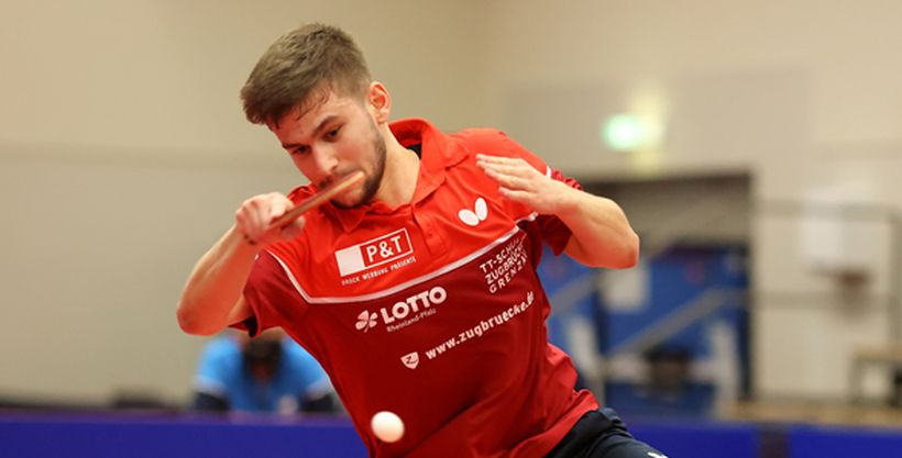 Richtig: Beim TTC Zugbrücke Grenzau. Cristian Pletea wird ab Sommer sogar wieder mit Rückkehrer Patrick Baum zusammenspielen. (©Wolfgang Heil)
