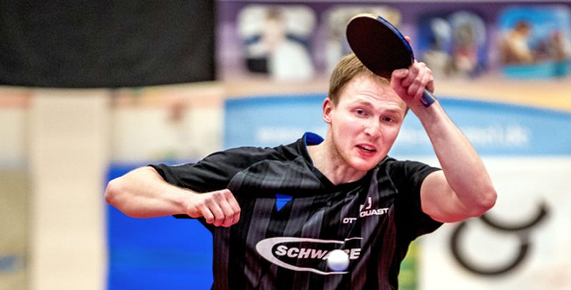 trugen das Trikot vom TTC Schwalbe Bergneustadt. Duda hält dem Verein bis heute die Treue. (©BeLa-Sportfoto)