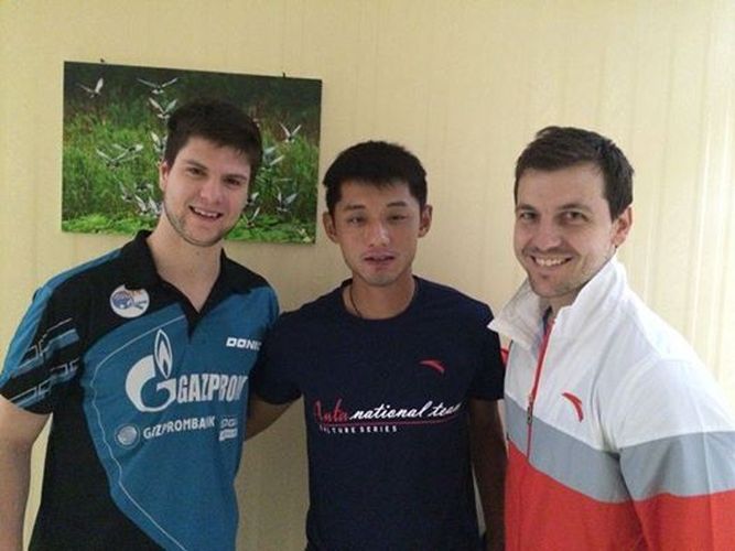 Kampf der Giganten im Finale. Wer wird siegen? Jiangsu mit Dimitrij Ovtcharov oder Shandong Luneng mit Zhang Jike und Timo Boll? (©Facebookseite Ovtcharov)