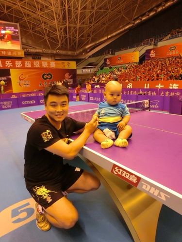 …wie zum Beispiel Wang Haos Baby (©Weiboseite Wang Hao)