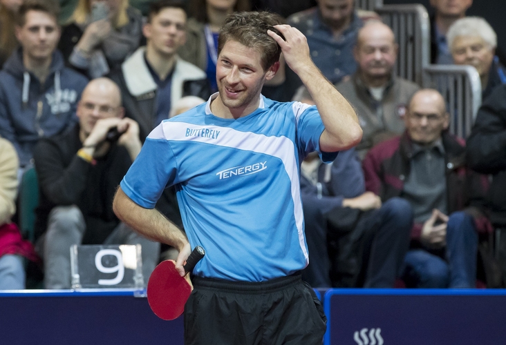 Er erspielte sich allerdings auch noch zwei Matchbälle im siebten Satz (©Steinbrenner)