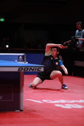 Zwar kämpfte sich Wong nach einem 0:3-Satzrückstand noch einmal auf 2:3 heran... (©ITTF)