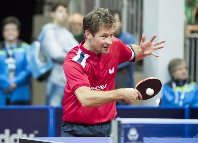 Bastian Steger hatte dagegen gestern bereits den Grundstein zum Gruppensieg gelegt. (©Steinbrenner)