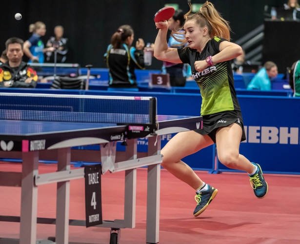Sophia Klee hingegen gelang ein guter Einstieg in ihre ersten German Open. (©Gohlke)