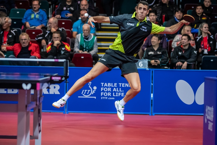 Sein TTBL-Kollege Alvaro Robles bekam es auch mit einem Taiwaner zu tun, besiegte Feng Yi-Hsin aber ebenfalls mit 4:2. (©Gohlke)