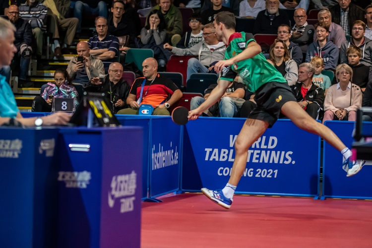 Und auch den Portugiesen Tiago Apolonia besiegte er mit 4:2. (©Gohlke)