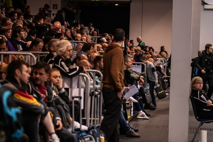 Am zweiten Tag der diesjährigen German Open waren die Ränge in der Bremer ÖVB-Arena gut gefüllt. (©Gohlke)