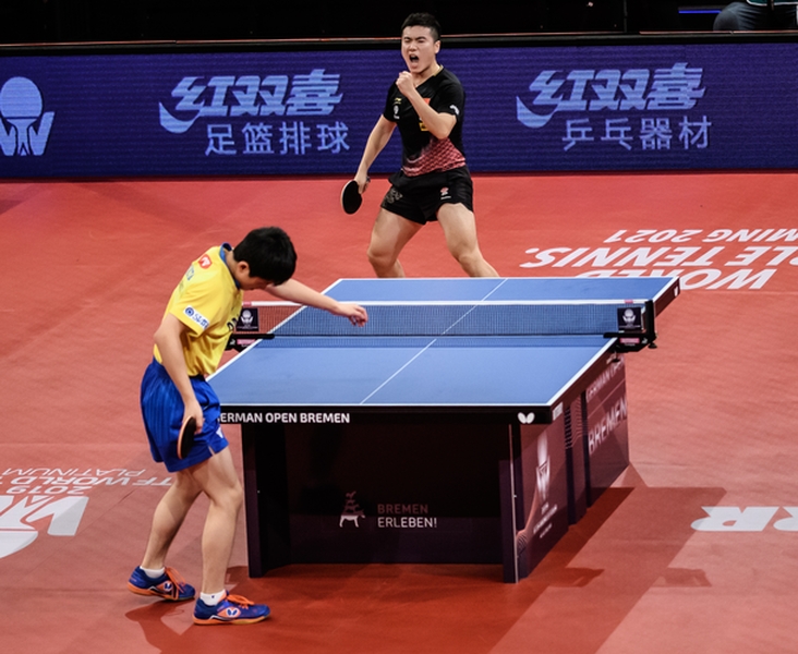 Mit 4:2 behielt der Chinese aber die Oberhand. (©Gohlke)