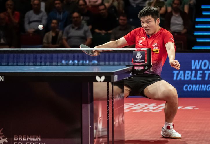 Dieses Mal hatte Fan Zhendong die Nase vorn. (©Gohlke)