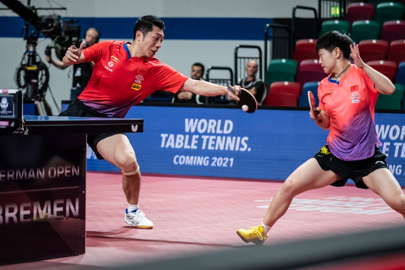 ...Xu Xin und Sun Yingsha. (©Gohlke)