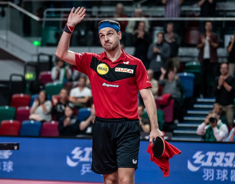 Diesen Applaus holte sich auch Timo Boll ab. (©Gohlke)