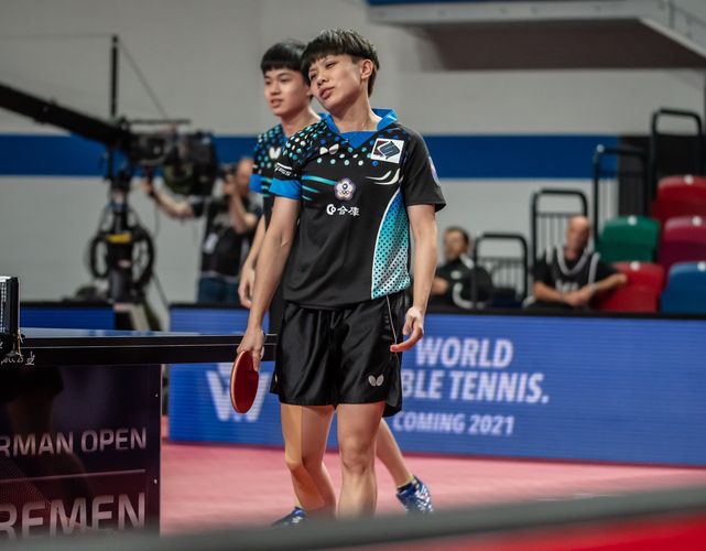 Geknickte Stimmung auch bei Taiwans Doppel Cheng-I-Ching und Lin Yun-Yu. (©Gohlke)