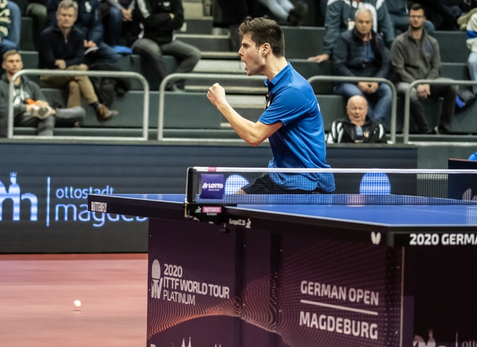 Mit 4:0 triumphierte er gegen den Koreaner Lim Jonghoon. (©Gohlke)