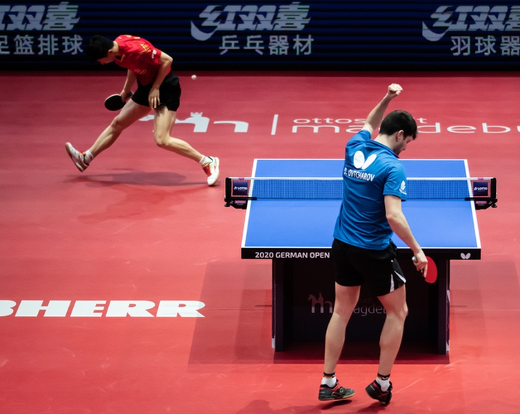 Der Deutsche kämpfte sich zurück ins Spiel und glich zum 2:2 aus. (©Gohlke)