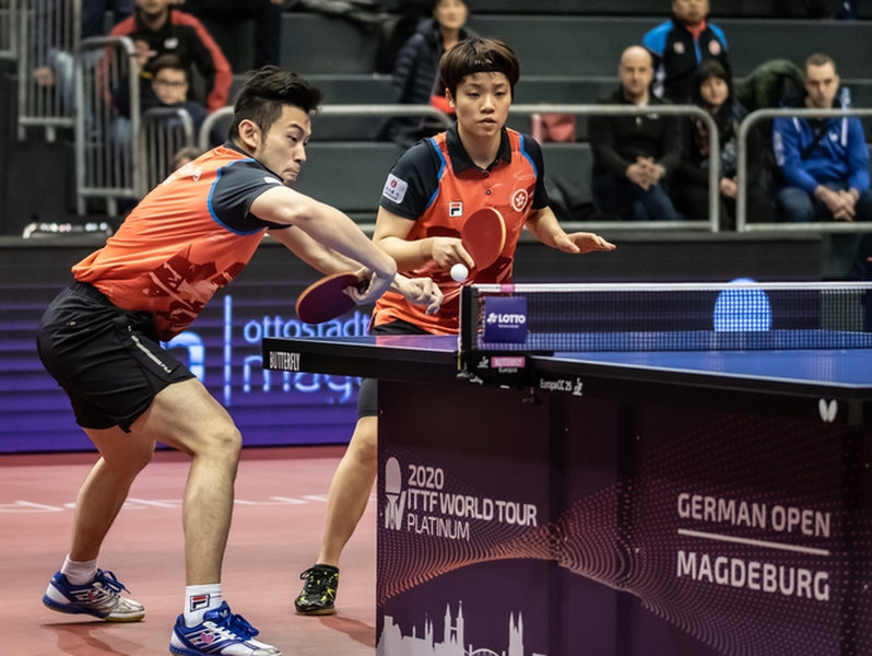 ...gegen Wong Chun Ting und Doo Hoi Kem machten die beiden ihre Sache gut... (©Gohlke)