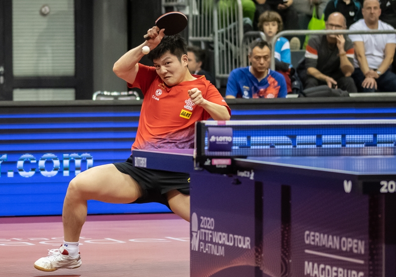 Bei allen diesen und allen bisherigen Vergleichen hatte Fan Zhendong stets die Nase vorn gehabt. (©Gohlke)