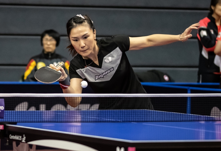 Bei den deutschen Damen schaffte dies nur eine Spielerin. Shan Xiaona überstand alle Qualifikationsrunden und löste ihr Ticket für das Hauptfeld am Ende gegen Soo Wai Yam Minnie. (©Gohlke)