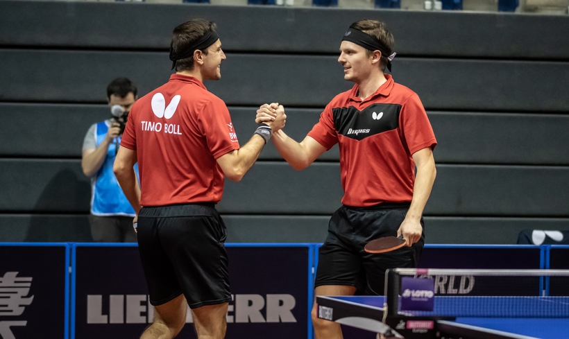 Mit 3:0 siegten sie gegen Monteiro/Jouti. (©Gohlke)