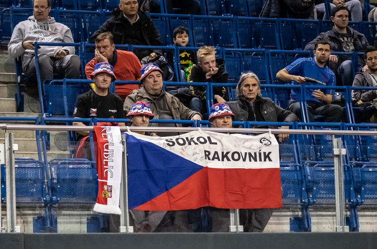Die tschechischen Fans sind bereit... (©Gohlke)