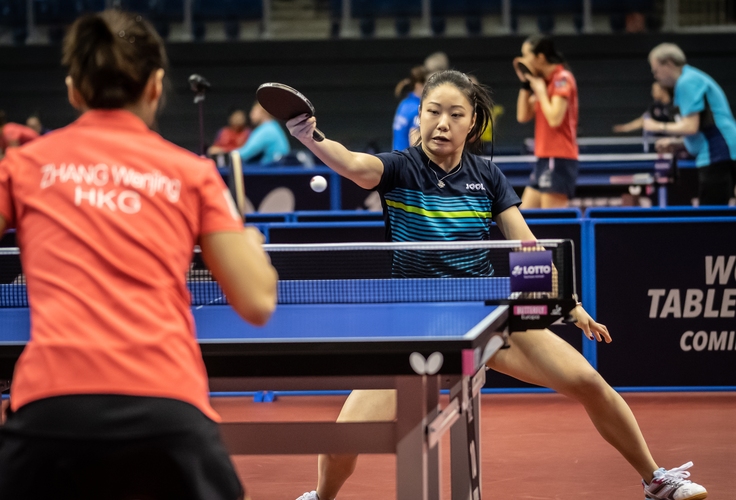 Damit war sie in guter Gesellschaft. Lily Zhang schied kurz vor der Hauptrunde aus... (©Gohlke)