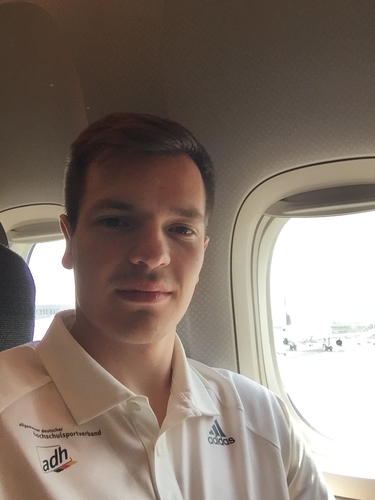 Gianluca Walther freut sich auf unvergessliche Erfahrungen und neue Bekanntschaften (©privat)