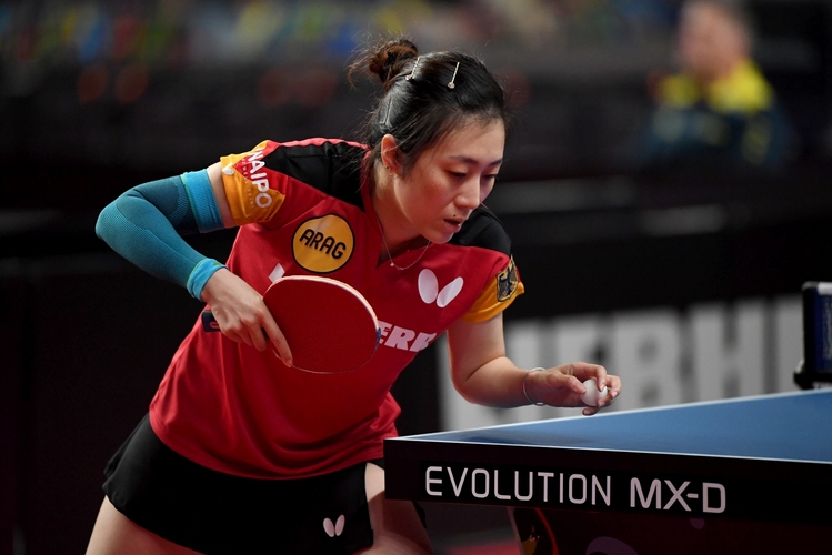 Sie bezwang ihre Teamkameradin Han Ying. (©ETTU)