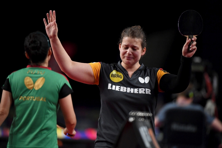 Tränen der Freude strömten über Petrissa Soljas Gesicht, als sie es in ihrem fünften EM-Viertelfinale schaffte, endlich eine Medaille zu gewinnen. (©ETTU)
