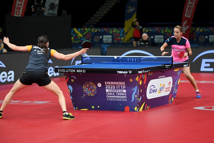 Gegen Elizabeta Samara war dann im Viertelfinale aber auch für sie Schluss. (©ETTU)