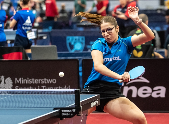 Bianca Mei Rosu aus Rumänien unterlag den Polinnen im Finale an der Seite von Mia Griesel. (©Gohlke)