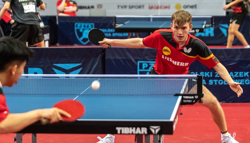 Kam bei den U19-Jungen im Einzel nicht über die dritte Runde hinaus: Wim Verdonschot. (©Gohlke)