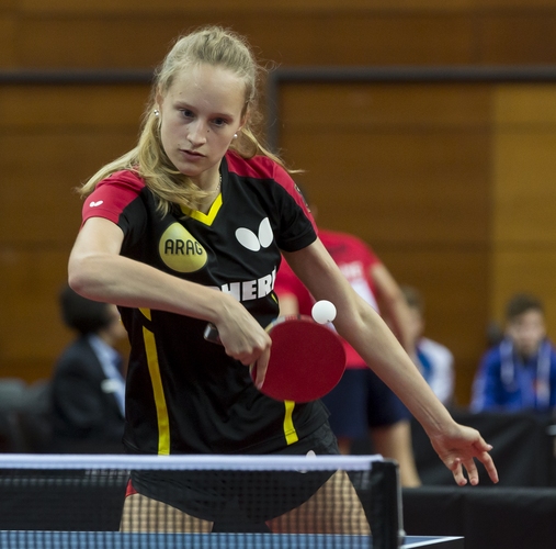 Auch Luisa Säger stieß bis in die Runde der besten Acht vor, verpasste allerdings ebenfalls die Medaille (©Steinbrenner)