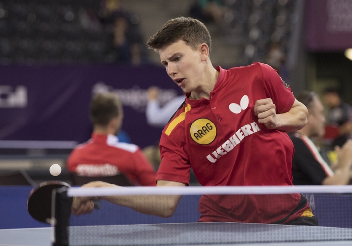 Schon einen Tag nach dem Mannschafts-Wettbewerb ging es mit den Individual-Wettbewerben weiter. Hier gaben sich in der Qualifikation Benno Oehme... (©Steinbrenner) 
