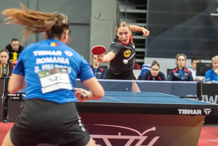 Die 19-Jährige legte alles rein ins Match. Doch nach gewonnenem ersten Satz ließ ihr ihre Gegnerin Bianca Mei Rosu keine Chance mehr. (©Gohlke)