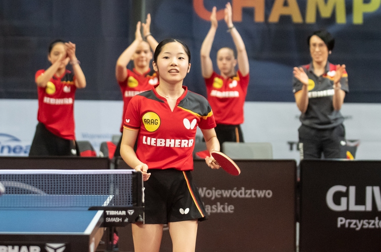 Doch auch im zweiten Einzel war Itagaki eine Bank und konnte durch ein 3:0 gegen Hochart zum 2:2 ausgleichen. (©Gohlke)