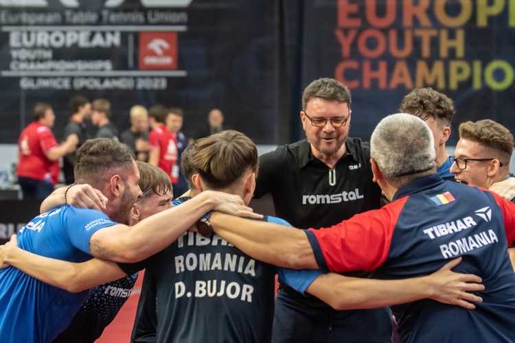 Neben Ionescu, der bereits im Herrenbereich auf sich aufmerksam gemacht hat, werden in Zukunft sicherlich auch seine Mitspieler Iulian Chirita und Darius Movileanu bei den Erwachsenen Fuß fassen können. (©Gohlke)