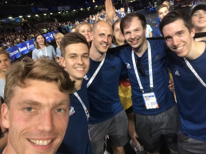Und auch bei den Jungs hat es mit dem Selfie geklappt (©Wehking)