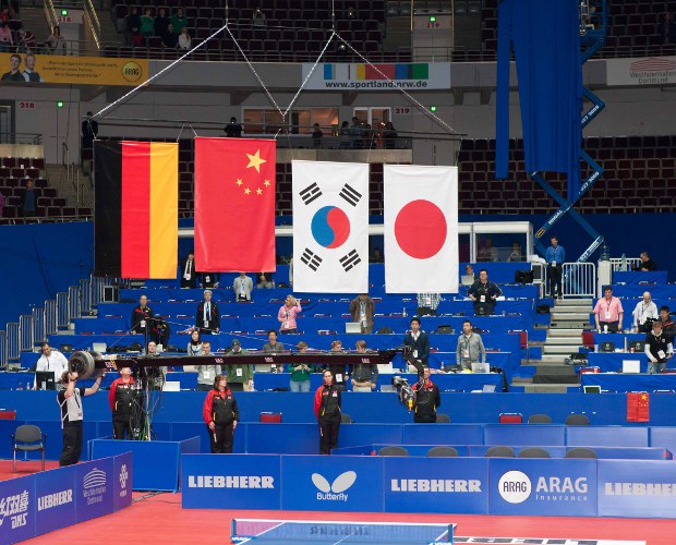 China, Deutschland, Südkorea und Japan standen auf dem Treppchen. (@ Roscher)
