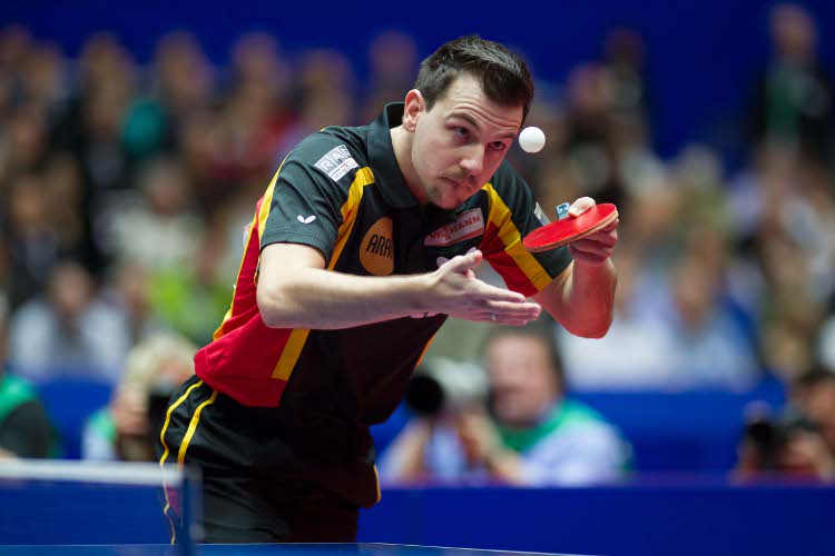 Timo Boll bekam es mit seinem 