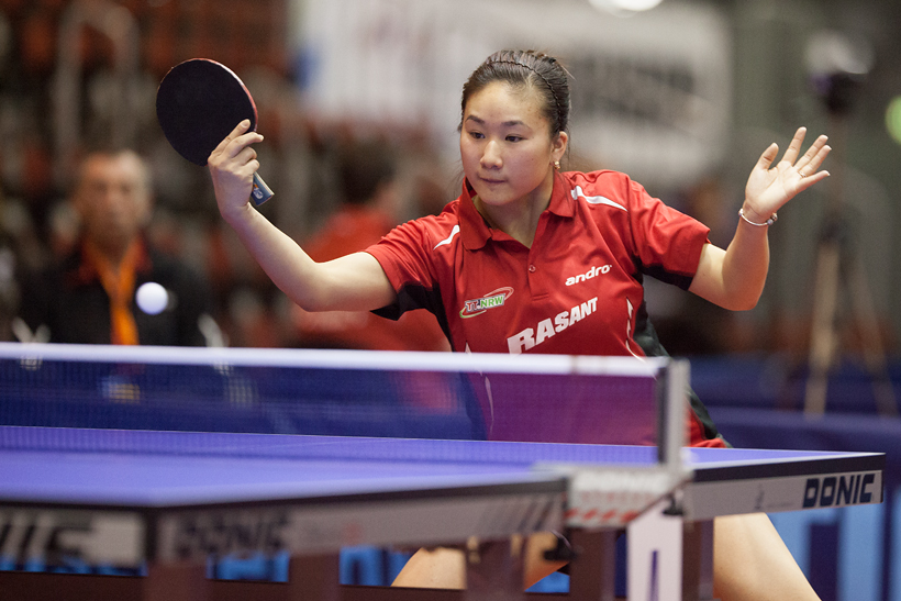 Sichere Gruppen-Erste: Ying Ni Zhan (©Fabig)
Hier geht's zu den Highlights des zweiten Turniertags!