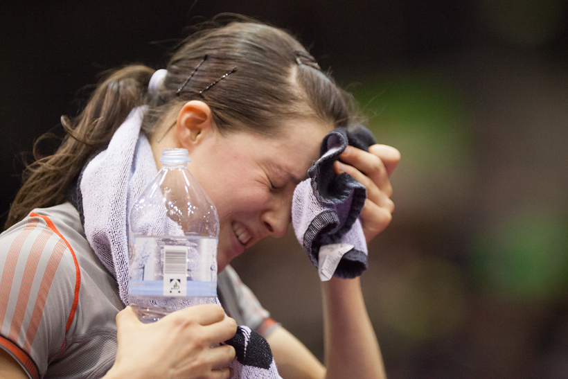 Sabine Winter blieb 'nur' die Silbermedaille (©Fabig)