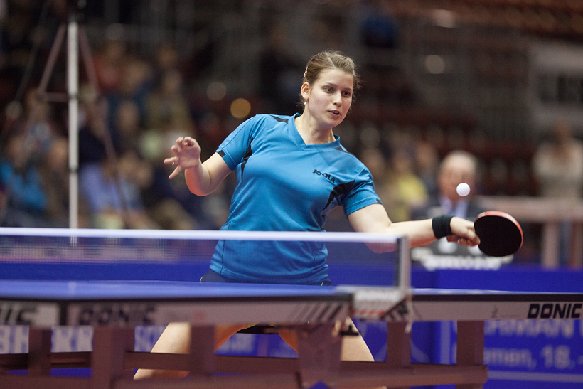 Solja übernahm im Damenfinale früh das Ruder (©Fabig)