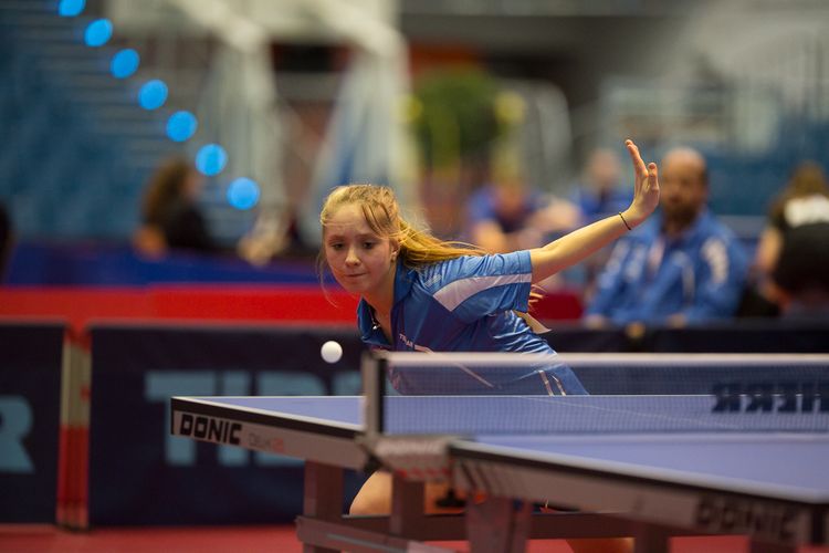 Natalia Mozler ist als Zweite in Gruppe A ebenfalls weiter. (©Fabig)