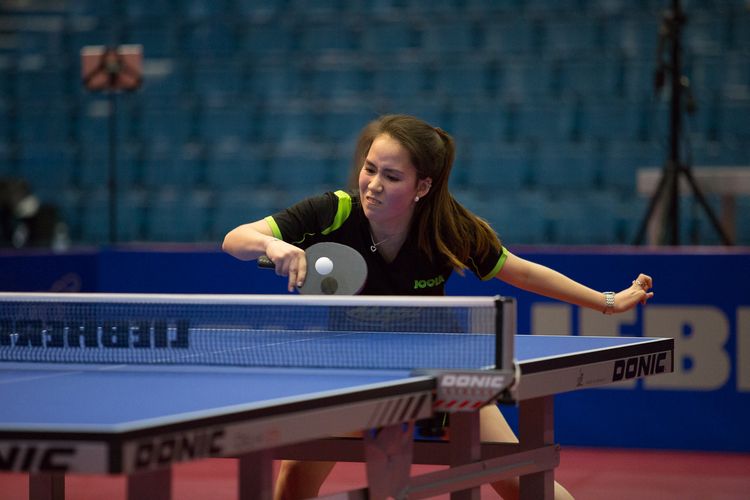 Nina Shiiba ereilte in Gruppe G dagegen das Aus. (©Fabig)