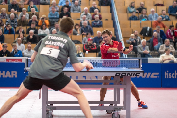Überraschung dagegen im anderen Halbfinale: Bastian Steger... (©Thomas)