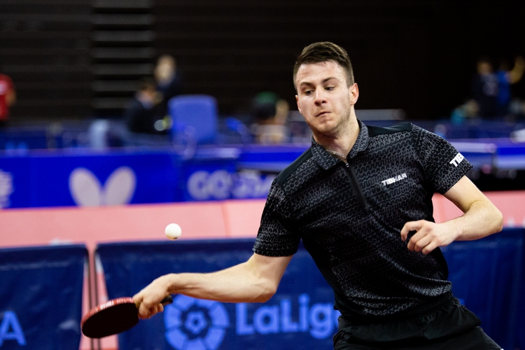 Der Dritte im Bunde ist Deni Kozul, der aktuell für den ASV Grünwettersbach spielt (©ITTF)