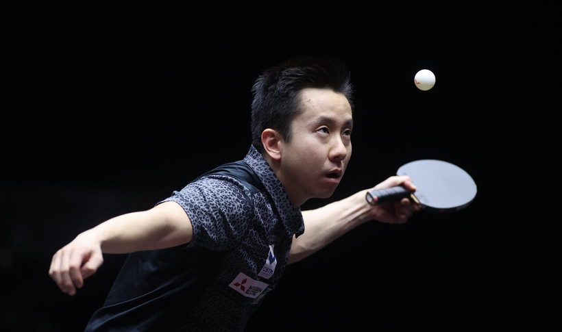 Gustavo Tsuboi steht wie gewohnt an seiner Seite (©ITTF)