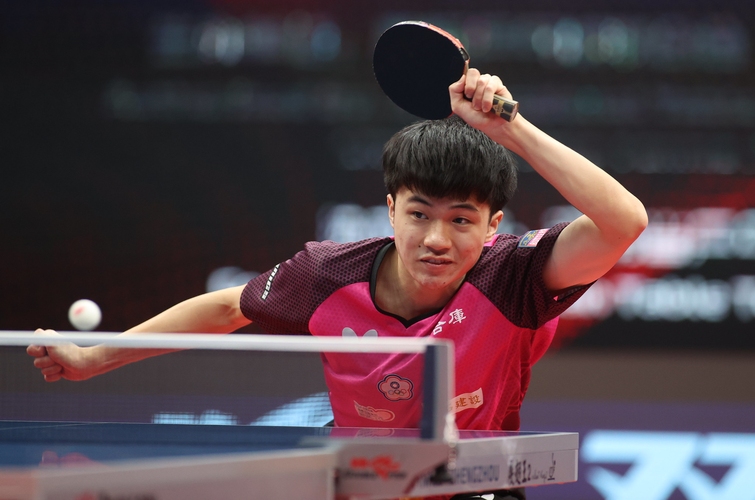 Auch für Lin Yun-Ju sind es die ersten Olympischen Spiele. Er führt das Team Taiwan an. (©ITTF)