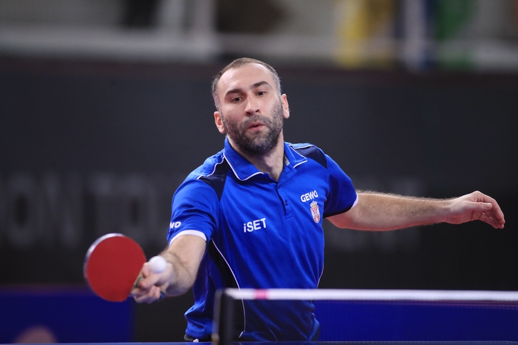 Marko Jevtovic komplettiert das serbische Team (©ITTF)